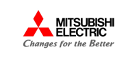 ロゴ：三菱電機 Mitsubishi Electric