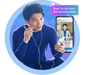 AI相手に気軽に英会話！